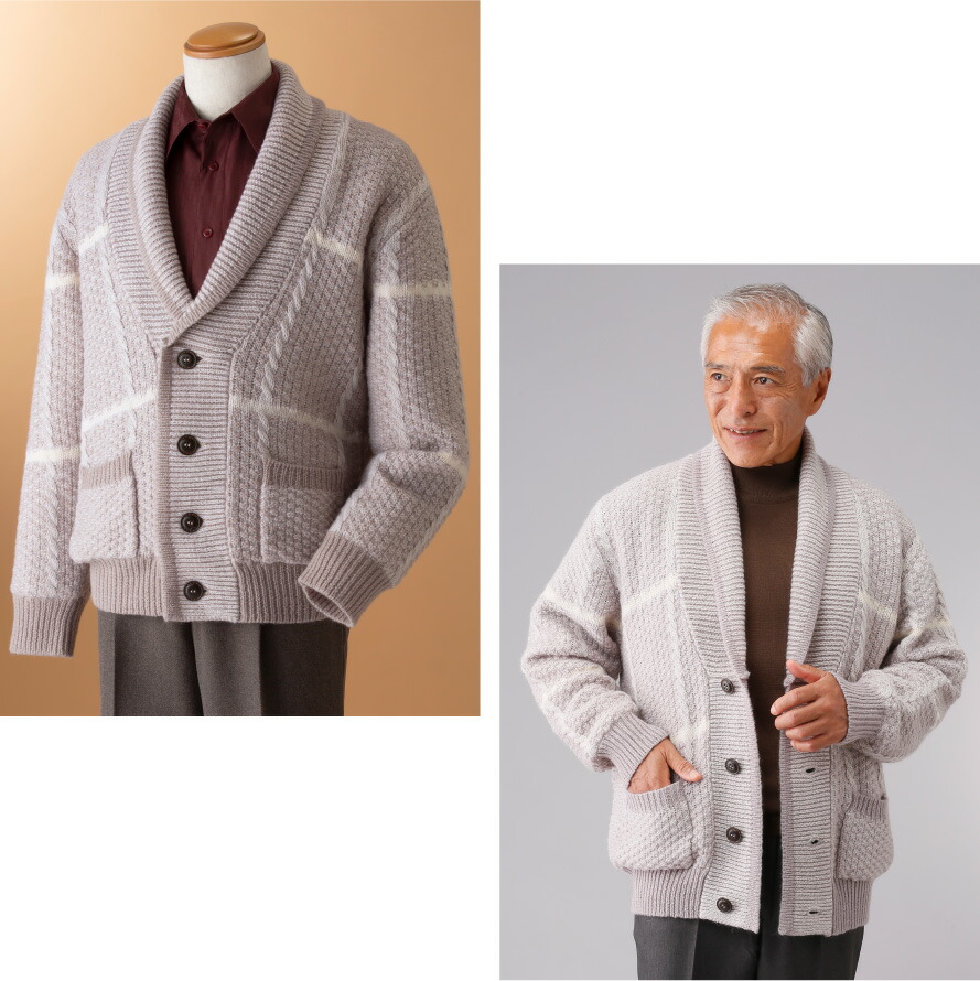 通信販売 Pierucci ピエルッチ オーストラリア羊毛使用くつろぎカーディガンメンズ 紳士服 シニア おしゃれ 暖かい 防寒対策 防寒着 男性用 紳士用 あったか 冬用 Minimalgadgets Co