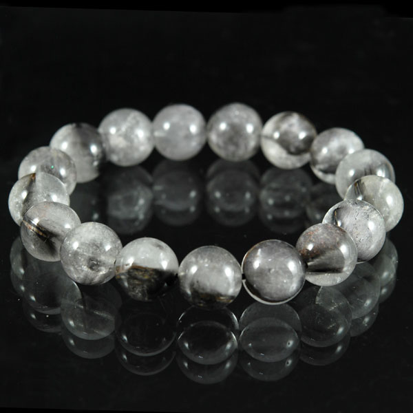 BLACK SPINEL&CHAIN BRACELET(6SU0396)｜SJX公式ONLINE STORE