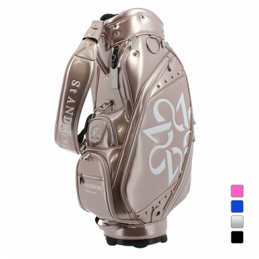 楽天市場】セントアンドリュース エナメル キャディバッグ 9型