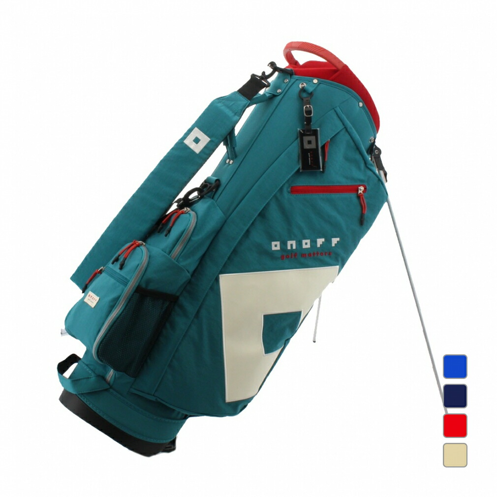 onoFFオノフスタンドキャディバッグ（美品） ONOFF オノフ スタンドキャディバッグ 7型 OB1517 ゴルフ用品