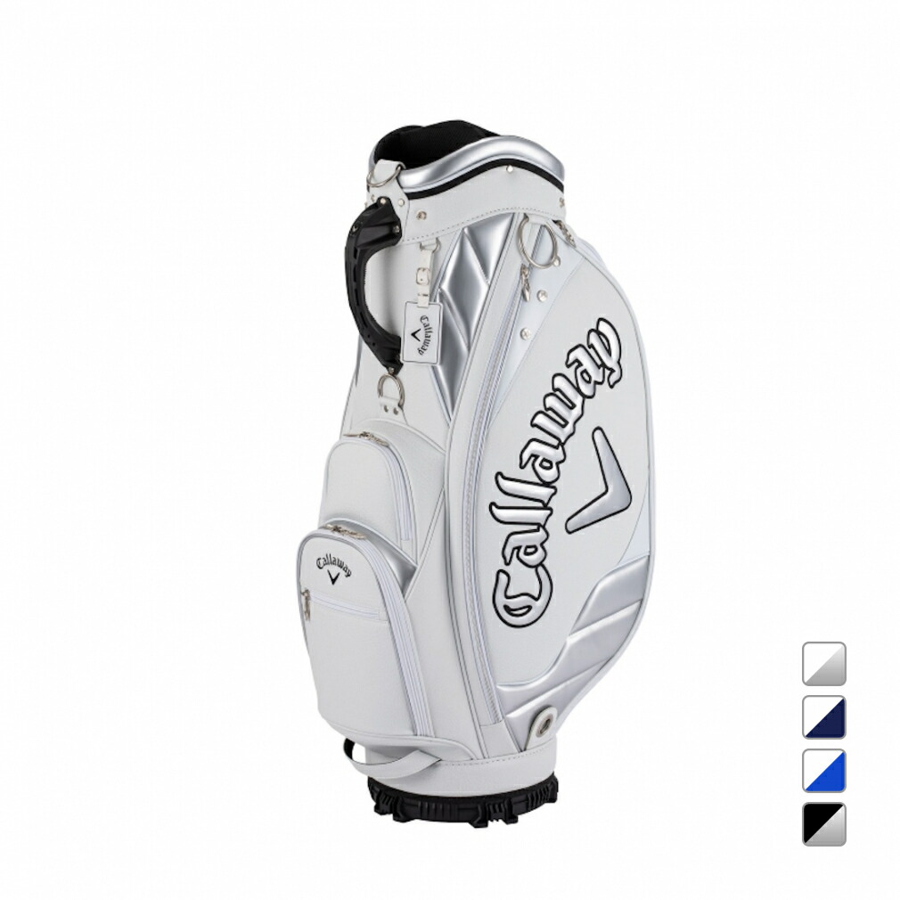 Callaway キャディバッグ 　　　ブラック ゴールド Callaway キャディバッグ 黒/白 Callaway - Callaway