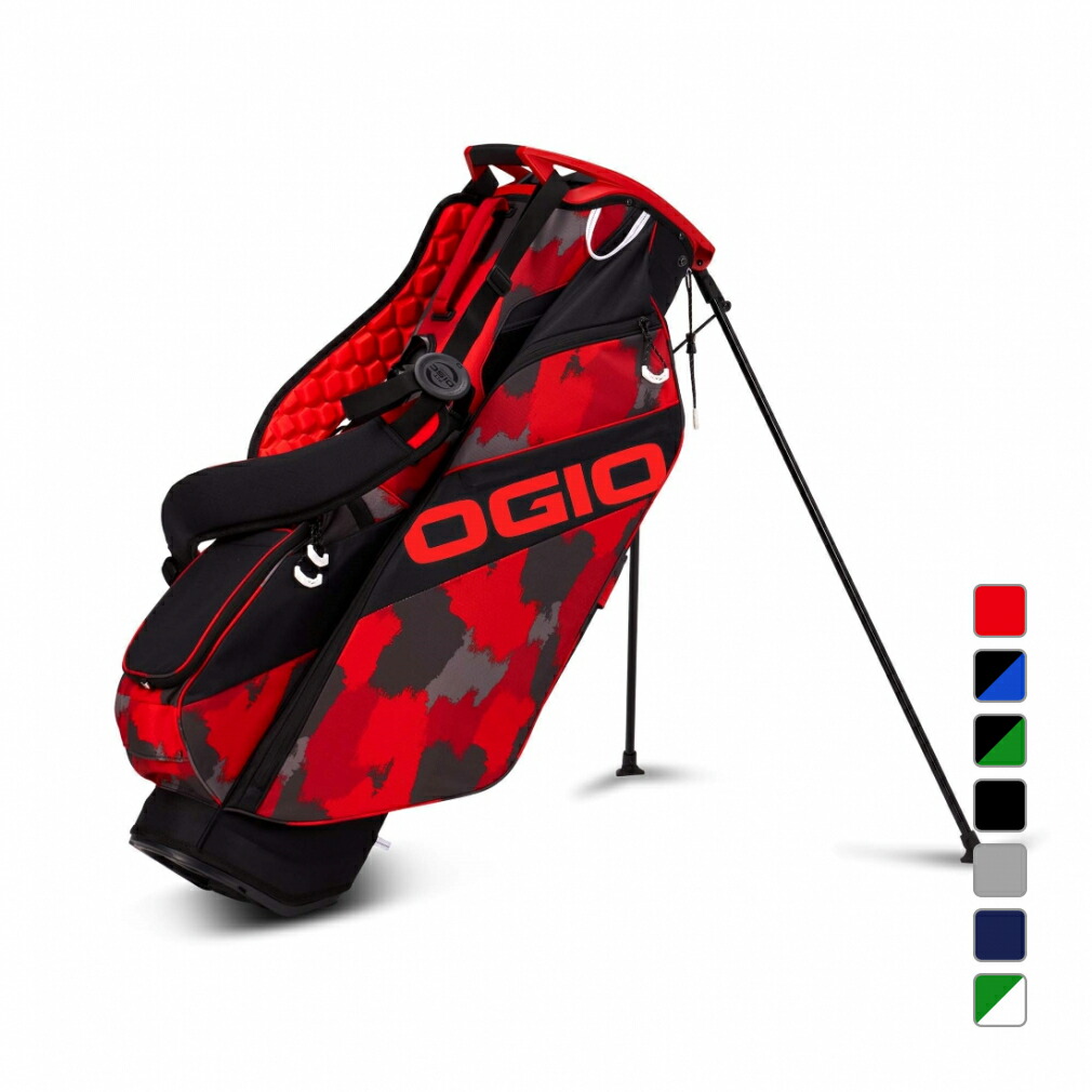【レア】OGIO オジオカモフラ スタンド キャディバック &ヘッドカバーセット OGIO オジオ OZONE スタンド式 キャディバッグ カモフラ 迷彩