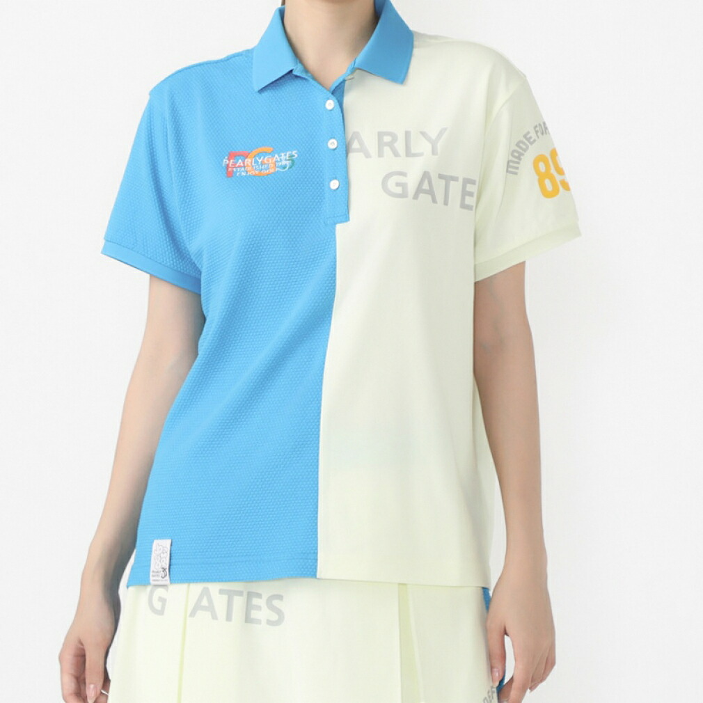 パーリーゲイツ レディース ゴルフウェア 長袖シャツ 秋 冬 DRY MIX×ポップコーン (0554260808) PEARLY GATES