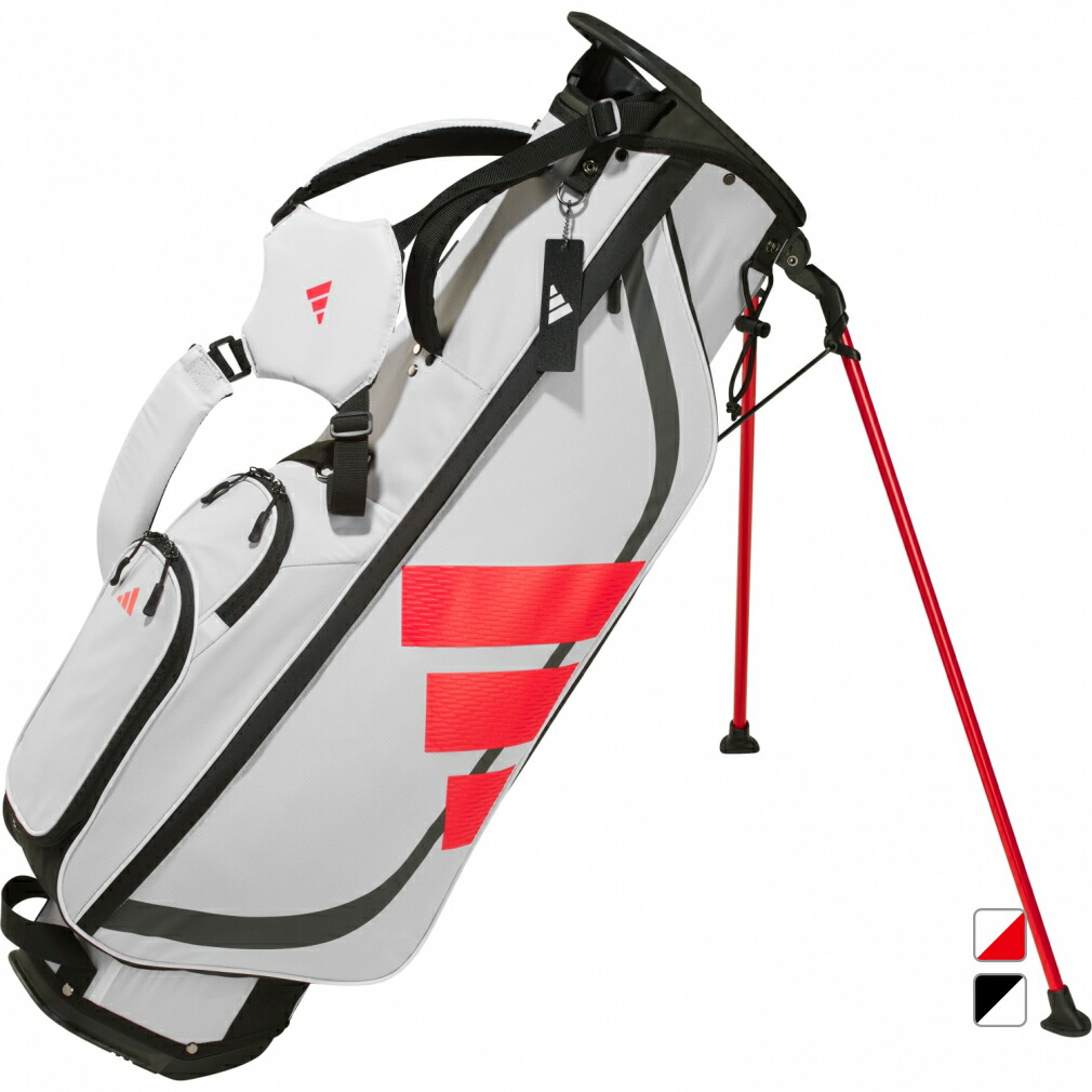 楽天市場】アディダス スタンドキャディバッグ 軽量 スリーバー