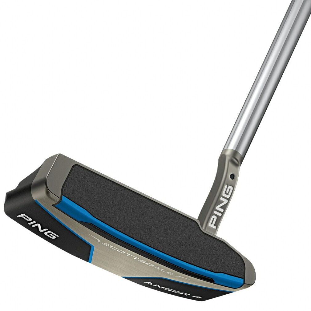 ピン RH SCOTTSDALE ANSER 4 BLK SPST ゴルフ パター 2025年モデル メンズ PING