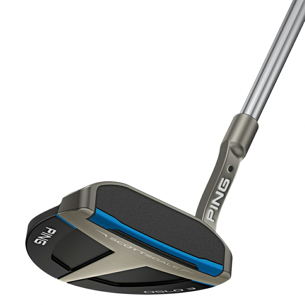 ピン RH SCOTTSDALE OSLO 3 BLK SPST ゴルフ パター 2025年モデル メンズ PING