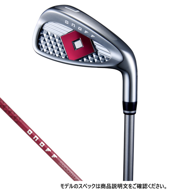 オノフ レディース レディ アイアン(マゼンタピンク) ゴルフ 単品 SMOOTH KICK LP-425I L 6I 2025年モデル ONOFF