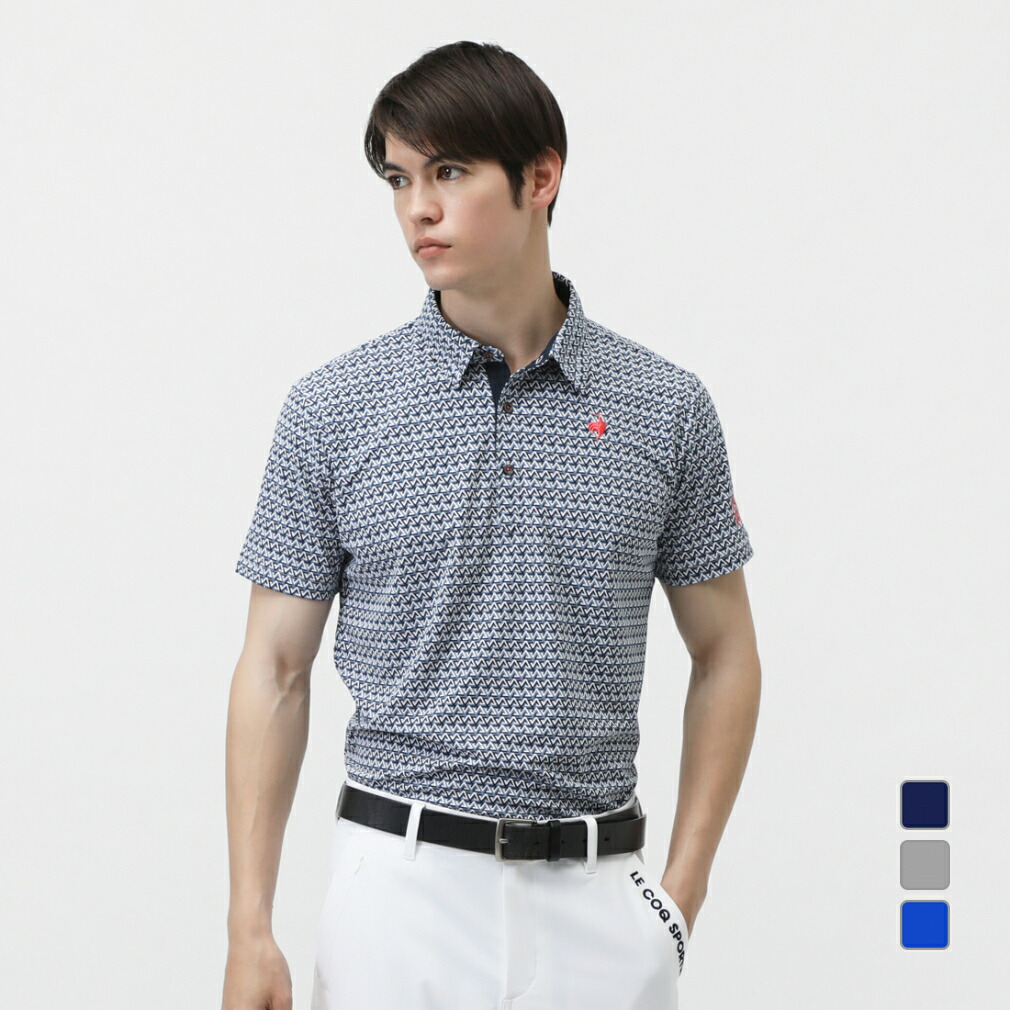 ルコックスポルティフ（lecoqsportif）ゴルフ半袖シャツ le coq sportif GOLF ルコックスポルティフ ゴルフ ゴルフウェア