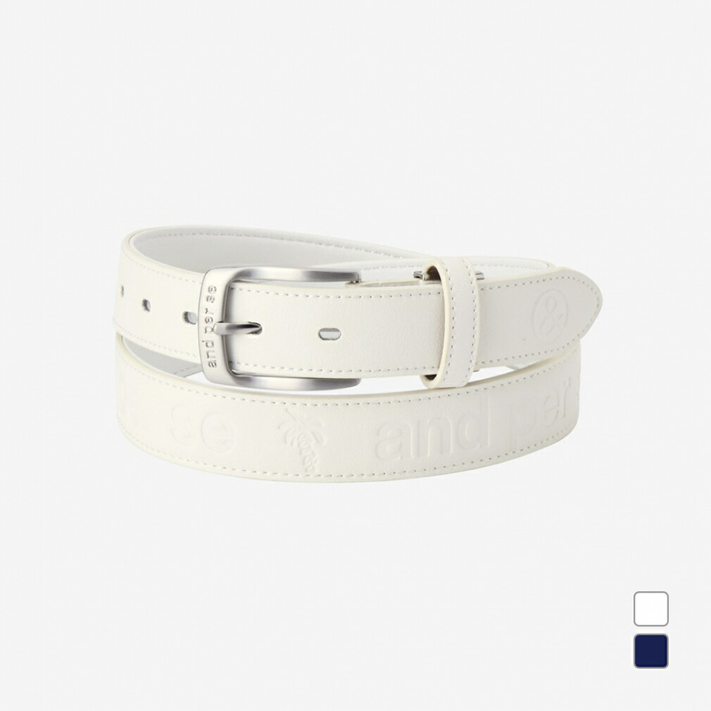 楽天市場】and per se アンパスィ レディース ゴルフ ベルト ロゴ