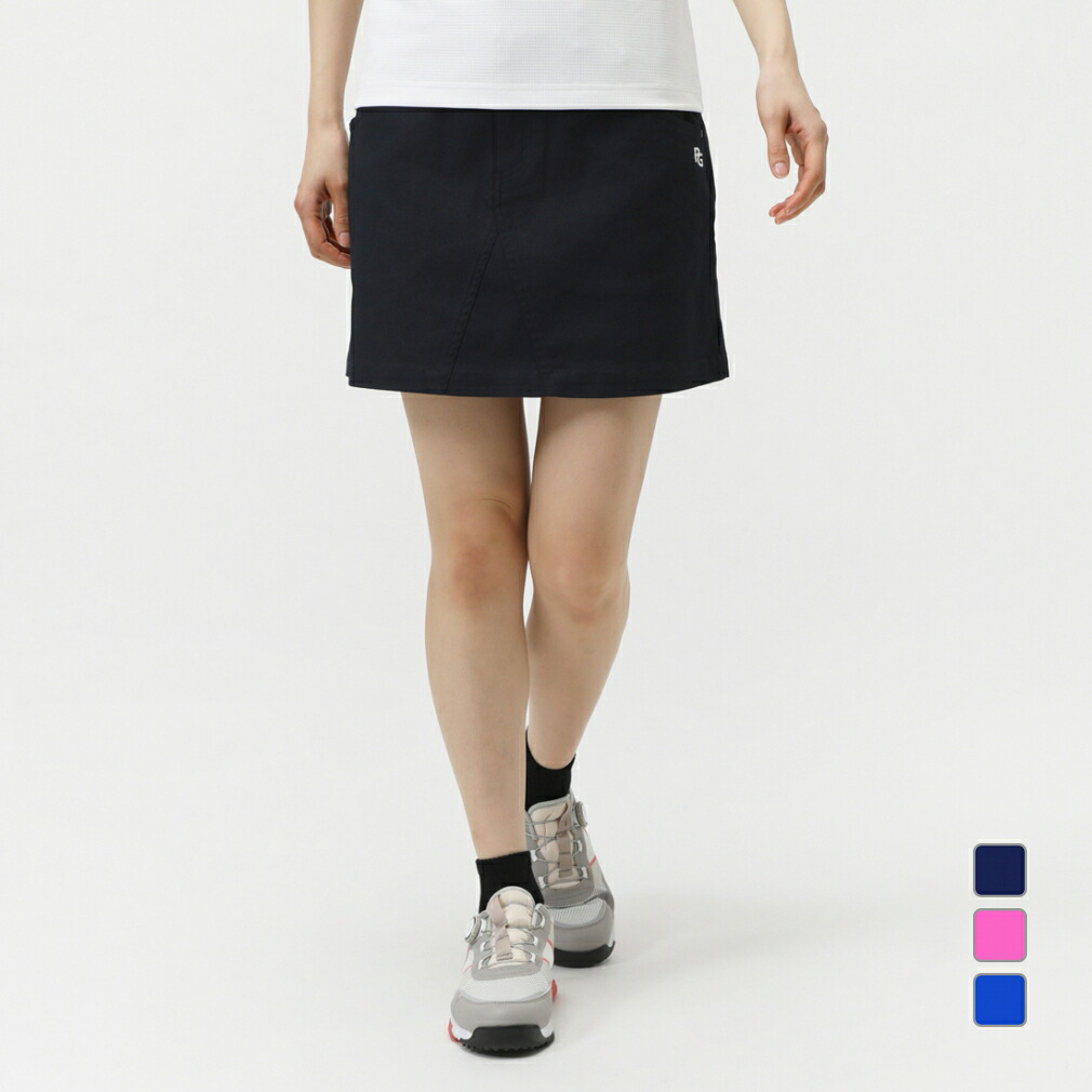 パーリーゲイツ レディース ゴルフウェア スカート 春 夏 T/C右綾ドビーEXストレッチvision (0555134302) PEARLY GATES｜GORA店 Supported by GOLF5
