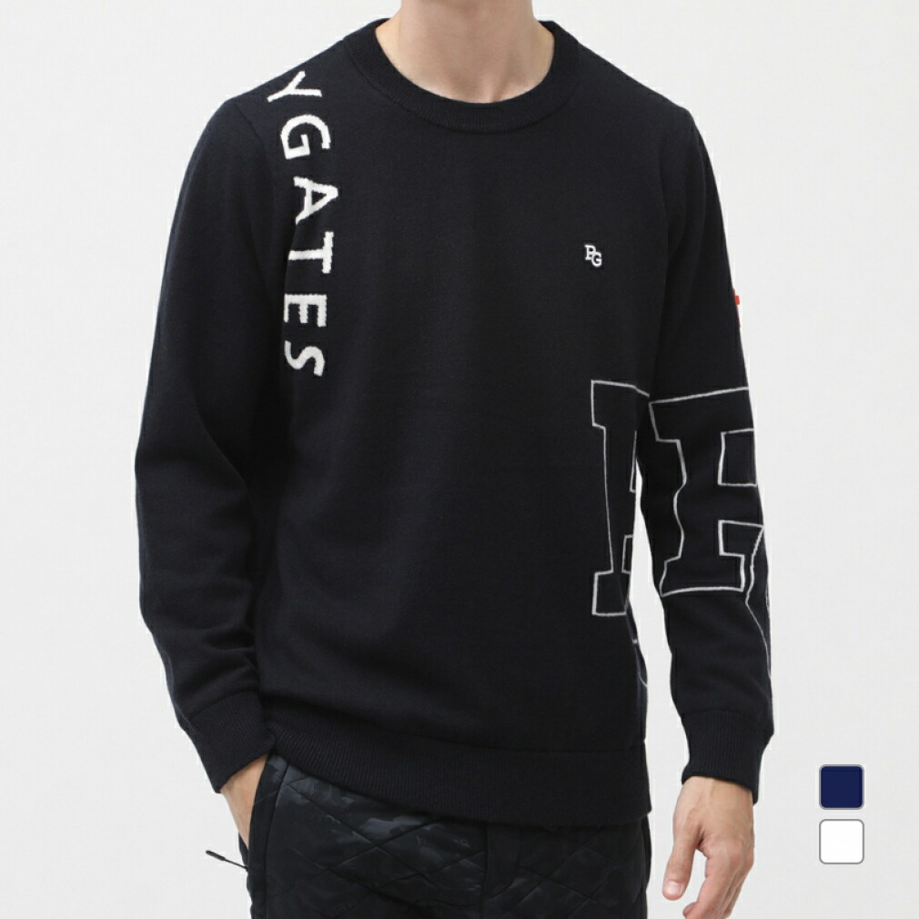 楽天市場】パーリーゲイツ ゴルフウェア 長袖セーター 秋 冬 光栓 1/50