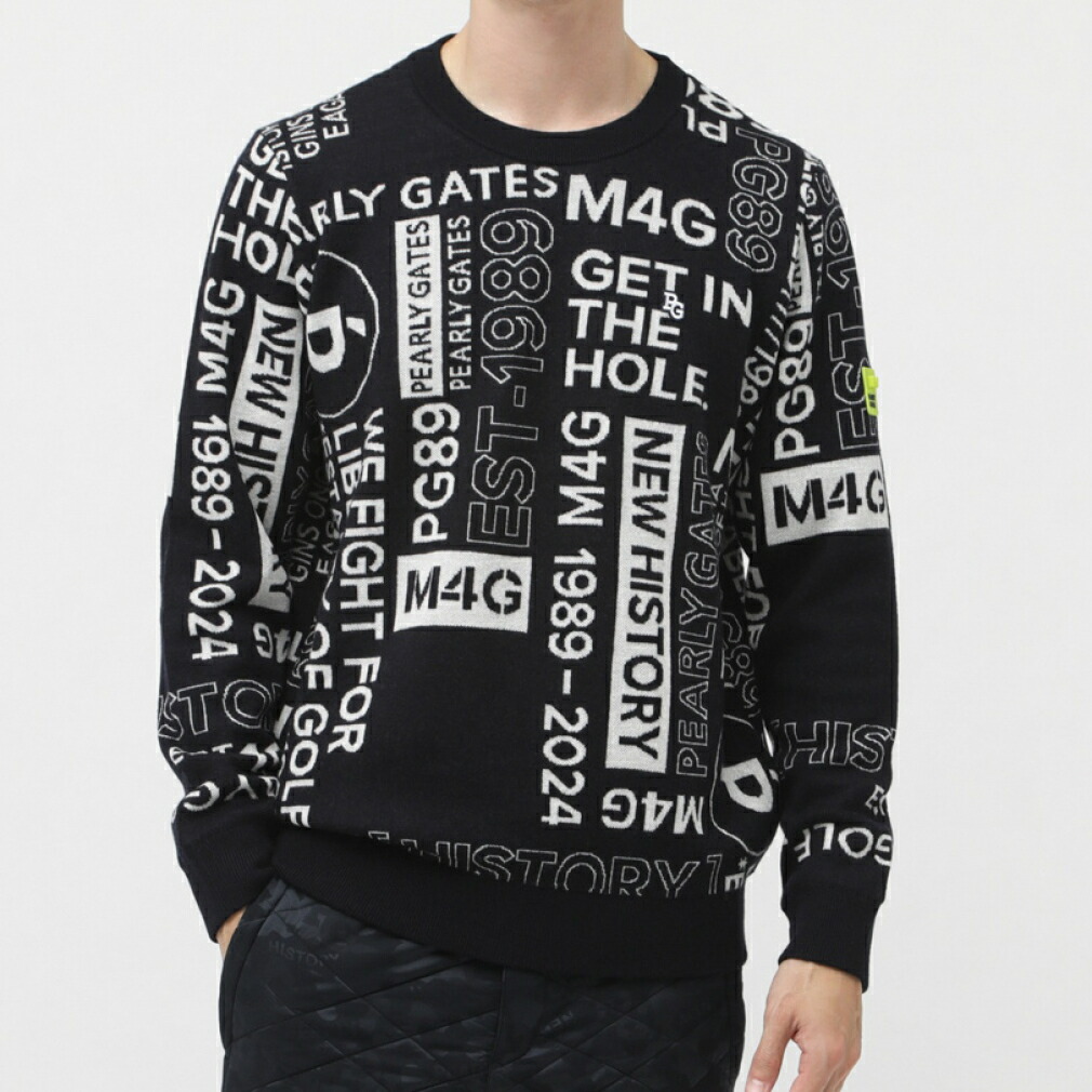 楽天市場】パーリーゲイツ ゴルフウェア 長袖セーター 秋 冬 光栓 1/50