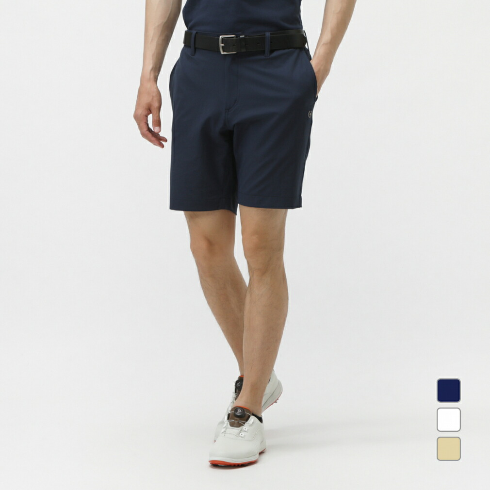 未使用　PING　ピン　ゴルフパンツ　ショートパンツ　撥水性　テックスブリッド PING ピン ゴルフウェア ショートパンツ シアサッカーテックス