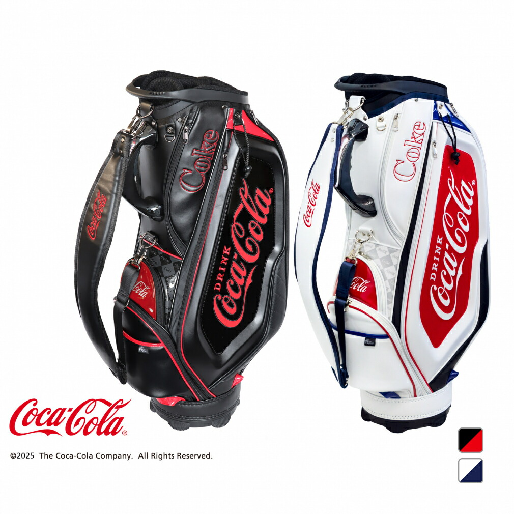 コカコーラ　Coca-Cola ゴルフバッグ・キャディバッグ　コカコーラ Amazon | コカ・コーラ Coca-Cola メンズ ゴルフ キャディバッグ