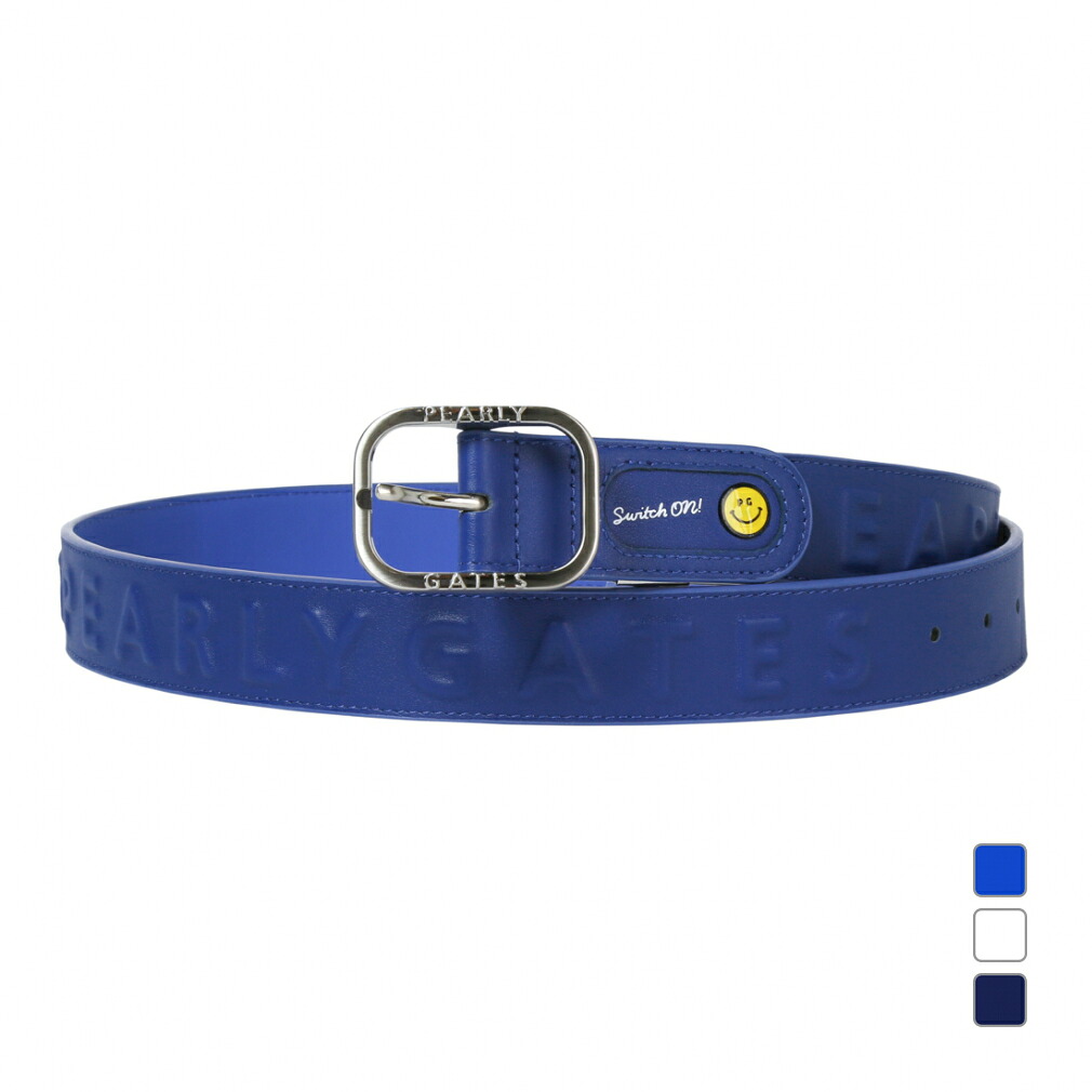 パーリーゲイツ ゴルフウェア ベルト 春 夏 SWITCH ON レザーBELT (0535182301) メンズ PEARLY GATES