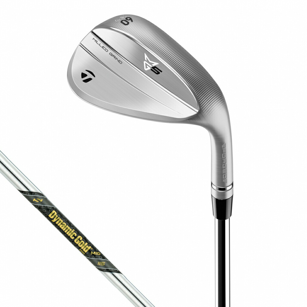 テーラーメイド MG5 クロームウェッジ SB ゴルフ Dynamic Gold MID 115 S200 58ﾟ/10ﾟ 2025年モデル メンズ TaylorMade