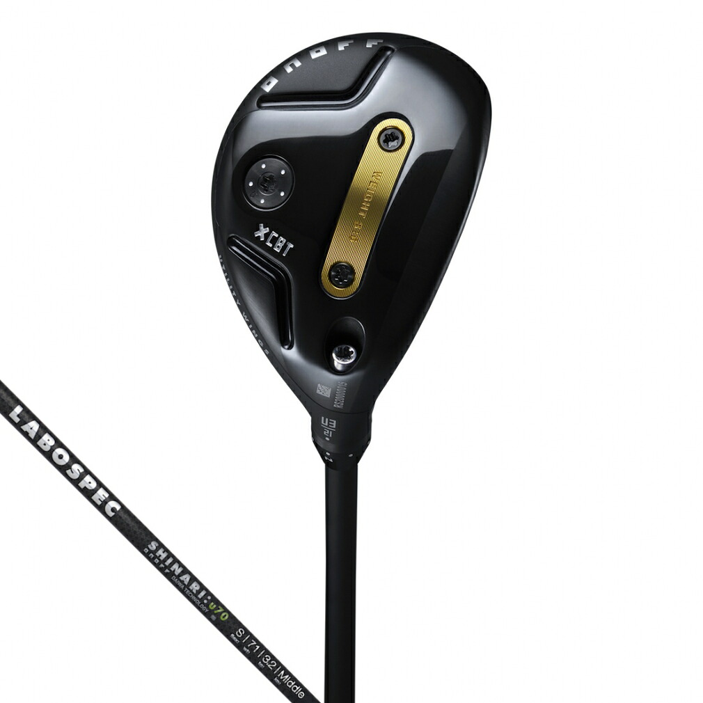 オノフ 2026 ONOFF UTILITY WINGS KURO ユーティリティウィングス クロ ゴルフ LABOSPEC SHINARI U70 S 2025年 メンズ｜GORA店 Supported by GOLF5