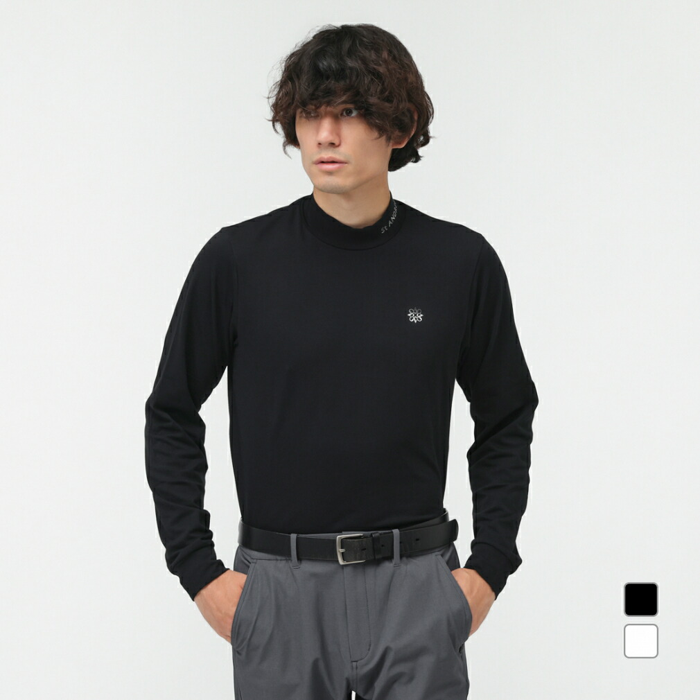 楽天市場】セントアンドリュース ゴルフウェア 長袖シャツ 秋 冬 ロゴ