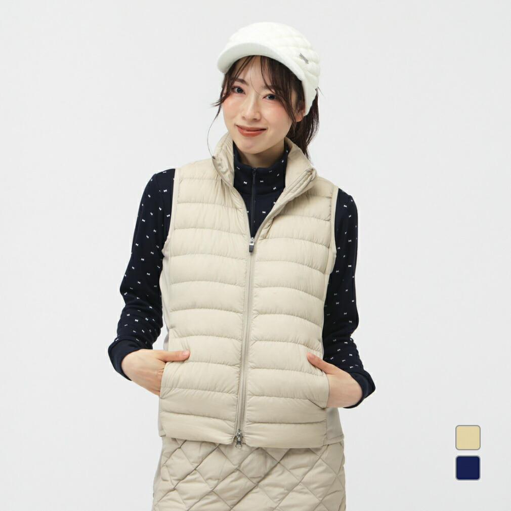 楽天市場】シェルボ CHERVO 032-45070 レディース ベスト ダウン