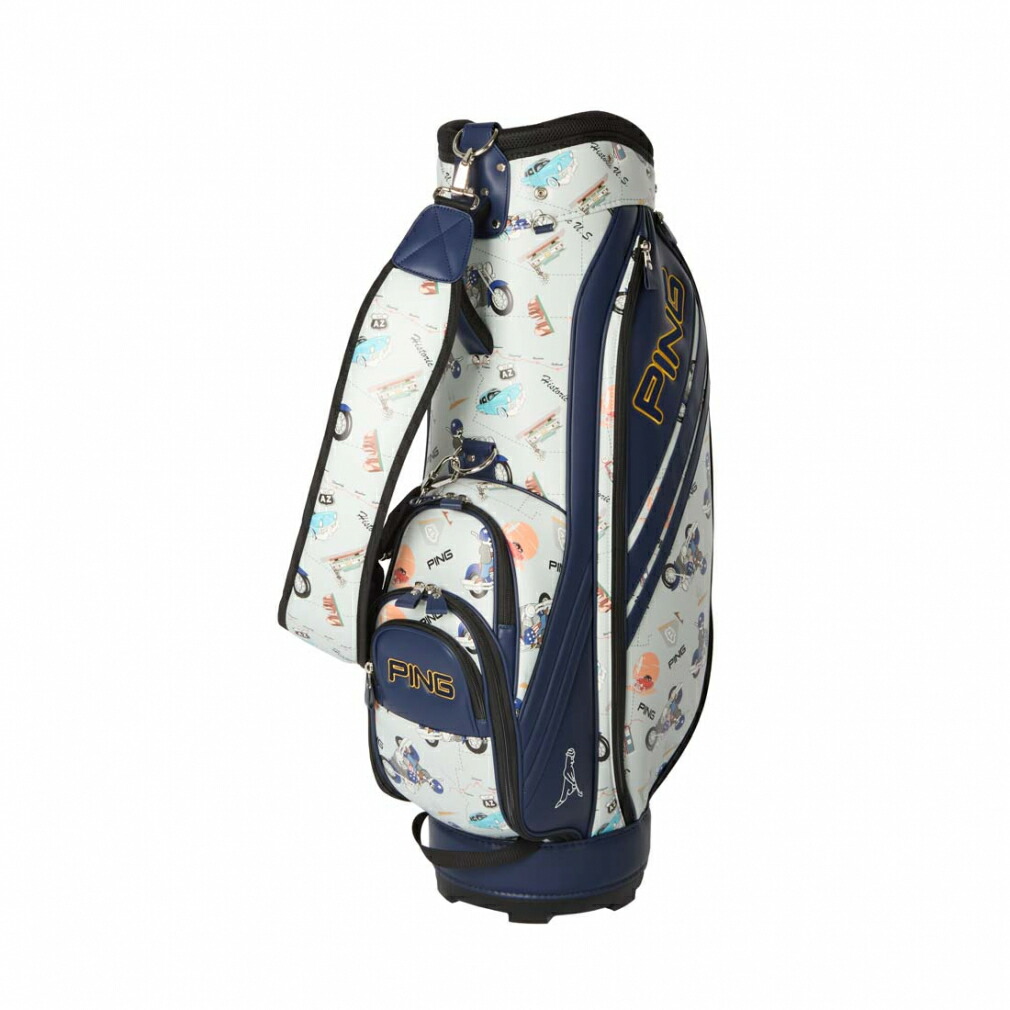楽天市場】ピン PING キャディバッグ メンズ CB-N2301 MR.PING アロハ