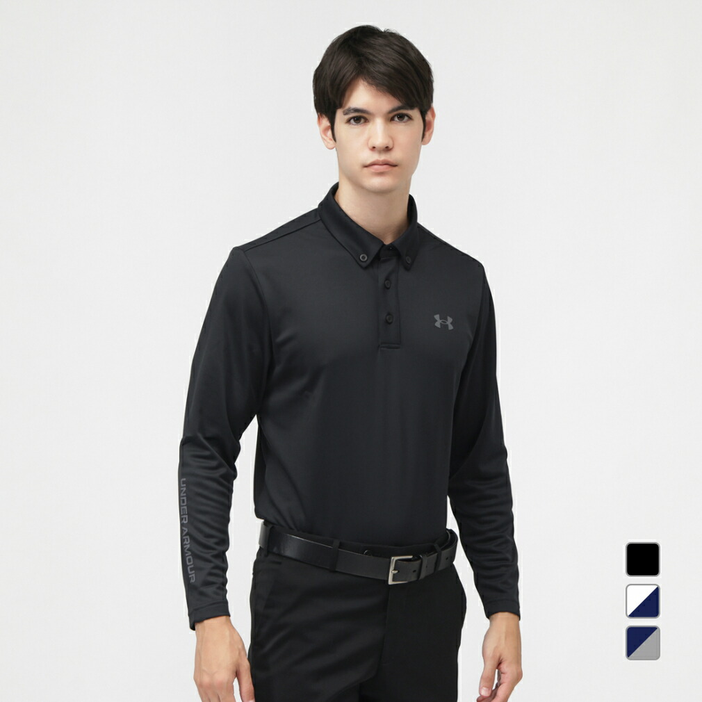 極美品 アニューゴルフ 長袖ポロシャツ ブラック ゴルフウェア プルオーバー L 楽天市場】12/15限定☆抽選で最大100％Pバック アンダーアーマー