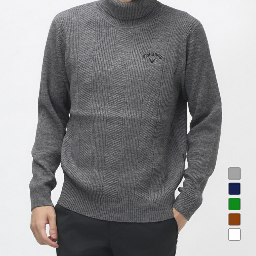 【新品・未使用】Callaway ニットセーター LLサイズ ライトグレー 楽天市場】キャロウェイ メンズ（セーター｜メンズウェア