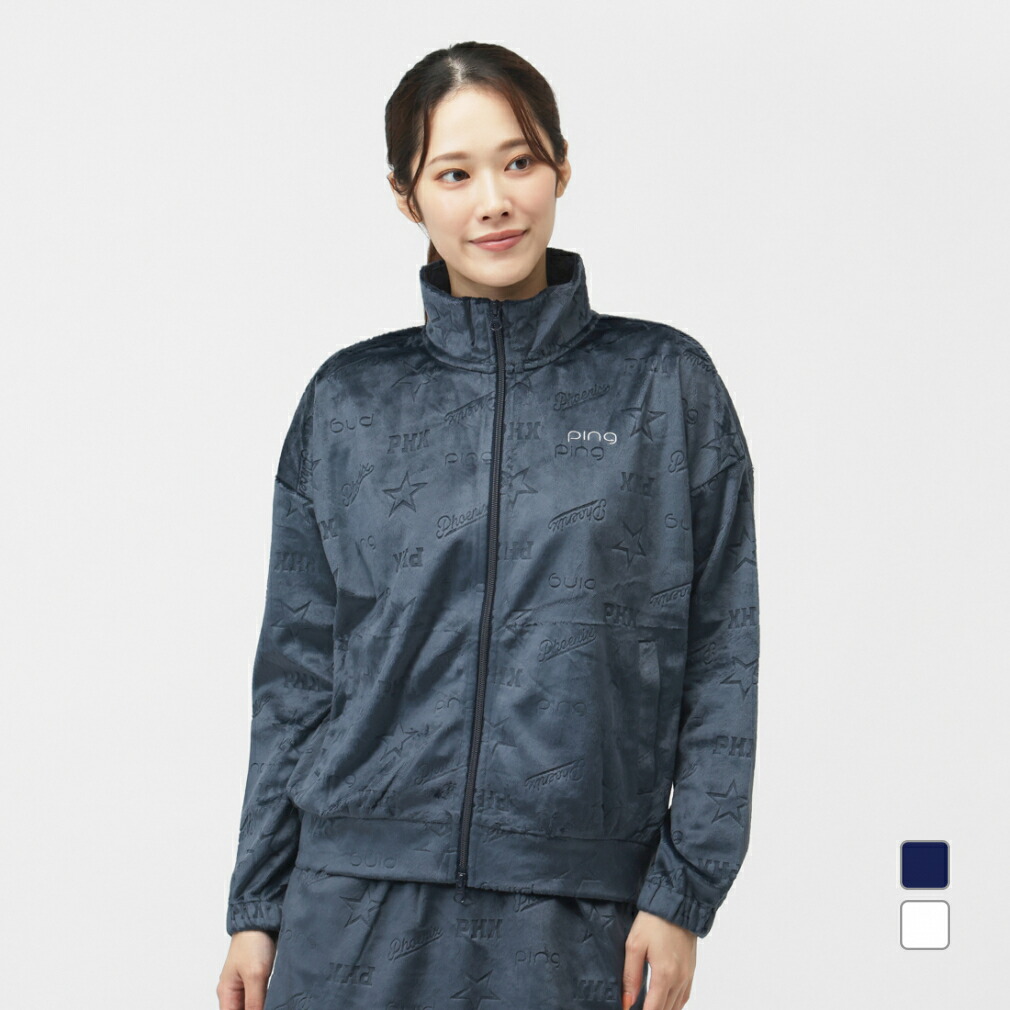 楽天市場】ピン PING ストレッチ 接結中綿ブルゾン レディス : GDO