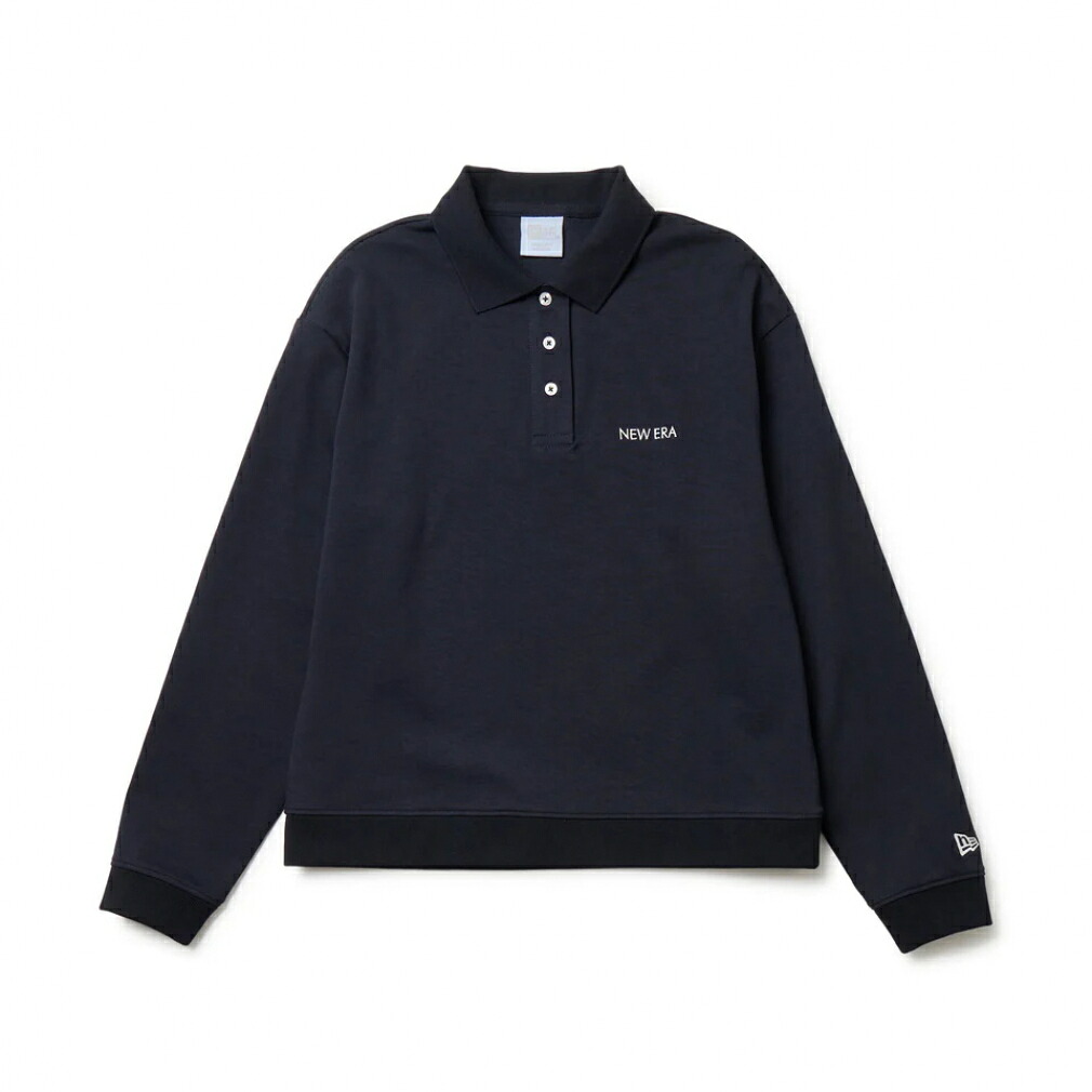 ニューエラ レディース ゴルフウェア 長袖シャツ 秋 冬 GFW LS POLO SHIRT NVY (14669798) NEW ERA