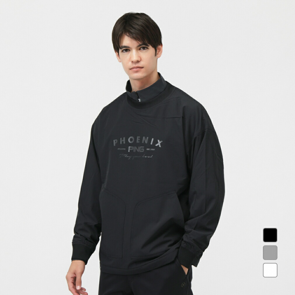 楽天市場】ピン ゴルフウェア 長袖ウインドブレーカー 秋 冬