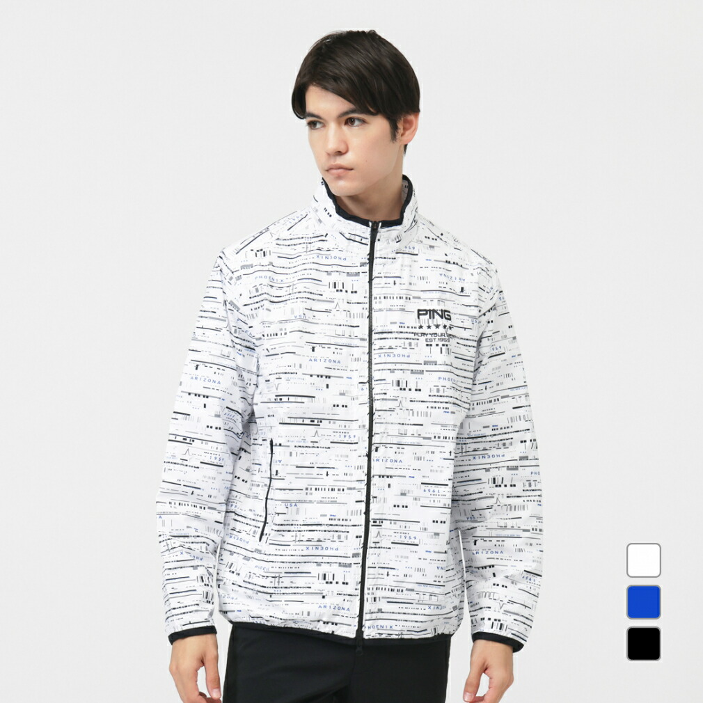 楽天市場】ピン ゴルフウェア 長袖ウインドブレーカー 秋 冬