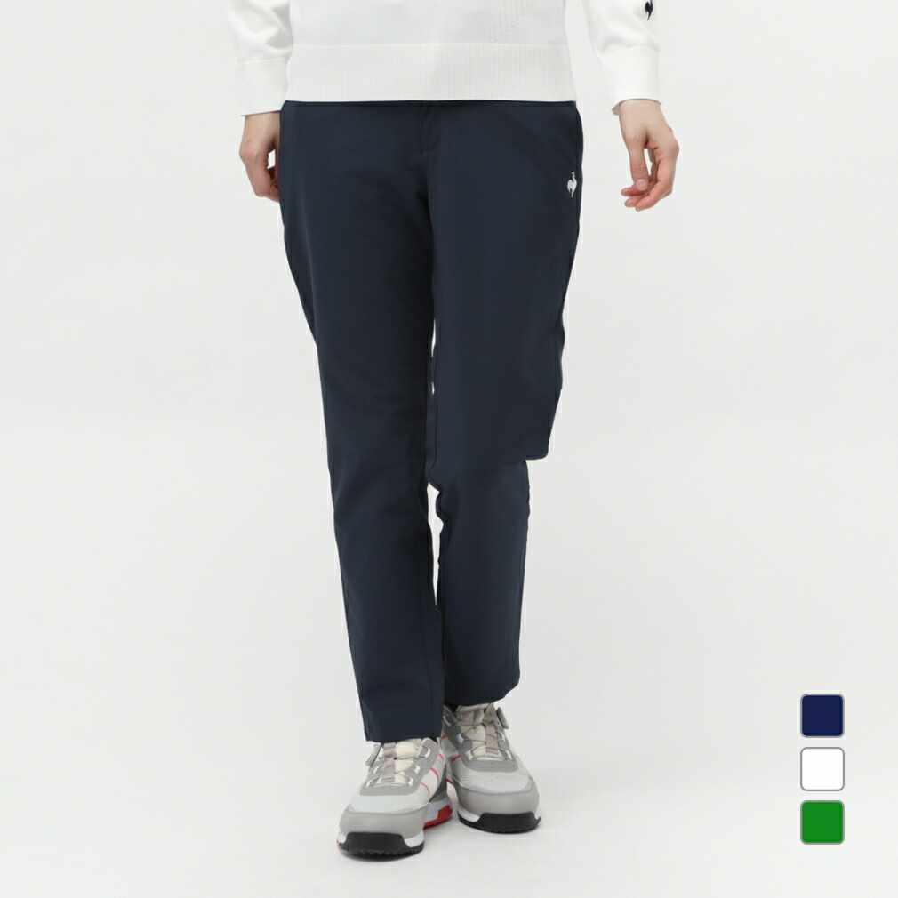 ルコックスポルティフ ゴルフ レディース ゴルフウェア クロップドパンツ 春 夏 【LCS Waist Fit】9分丈パンツ (LG5SLP53L) le coq sportif GOLF