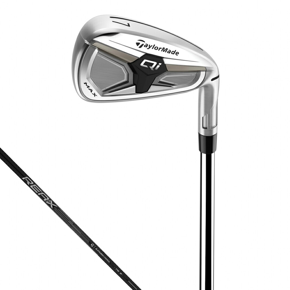 テーラーメイド IRS Qi Max IR ゴルフ 単品アイアン REAX 75 S SW 54゚ 2026年モデル メンズ TaylorMade|GORA店 Supported by GOLF5
