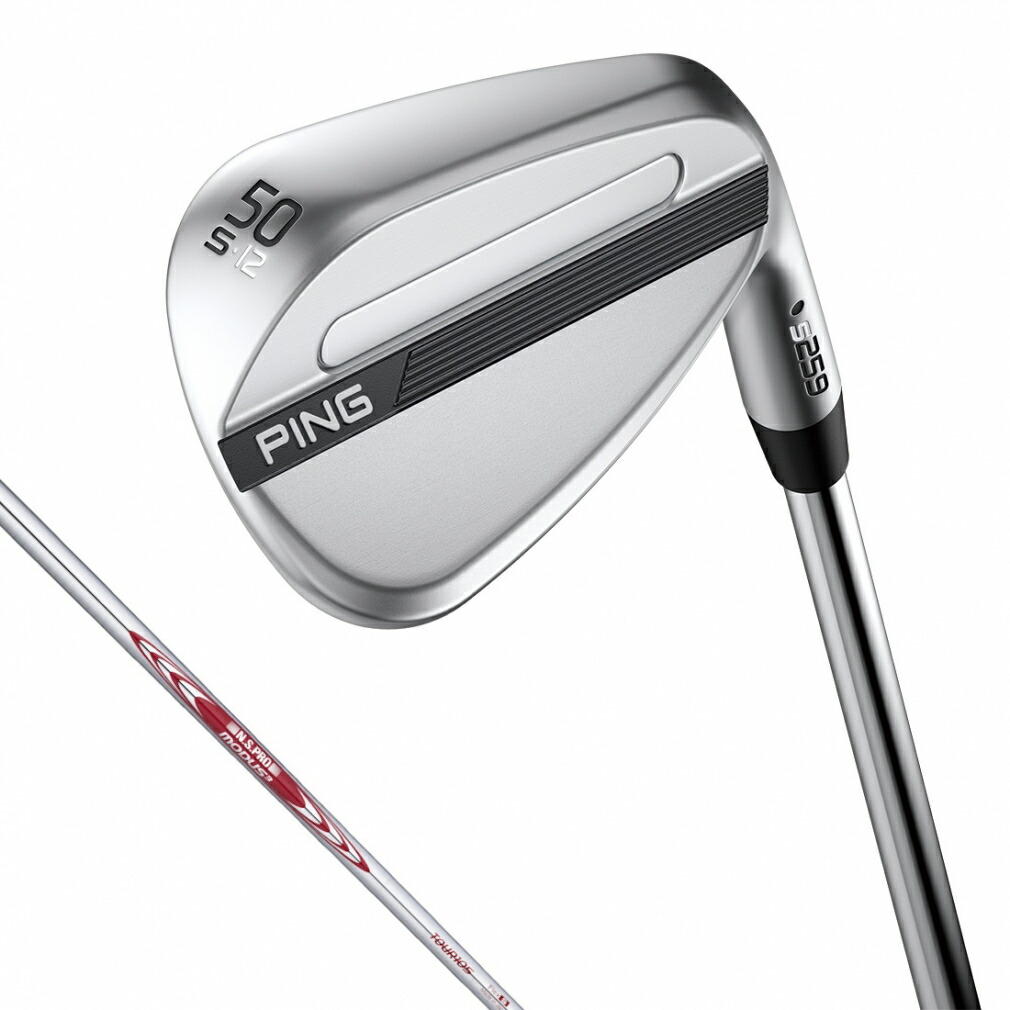 ピン RH s259 クロム ウェッジ ゴルフ NS PRO MODUS 3 TOUR 105 S 50ﾟ/12ﾟ 2026年モデル メンズ PING