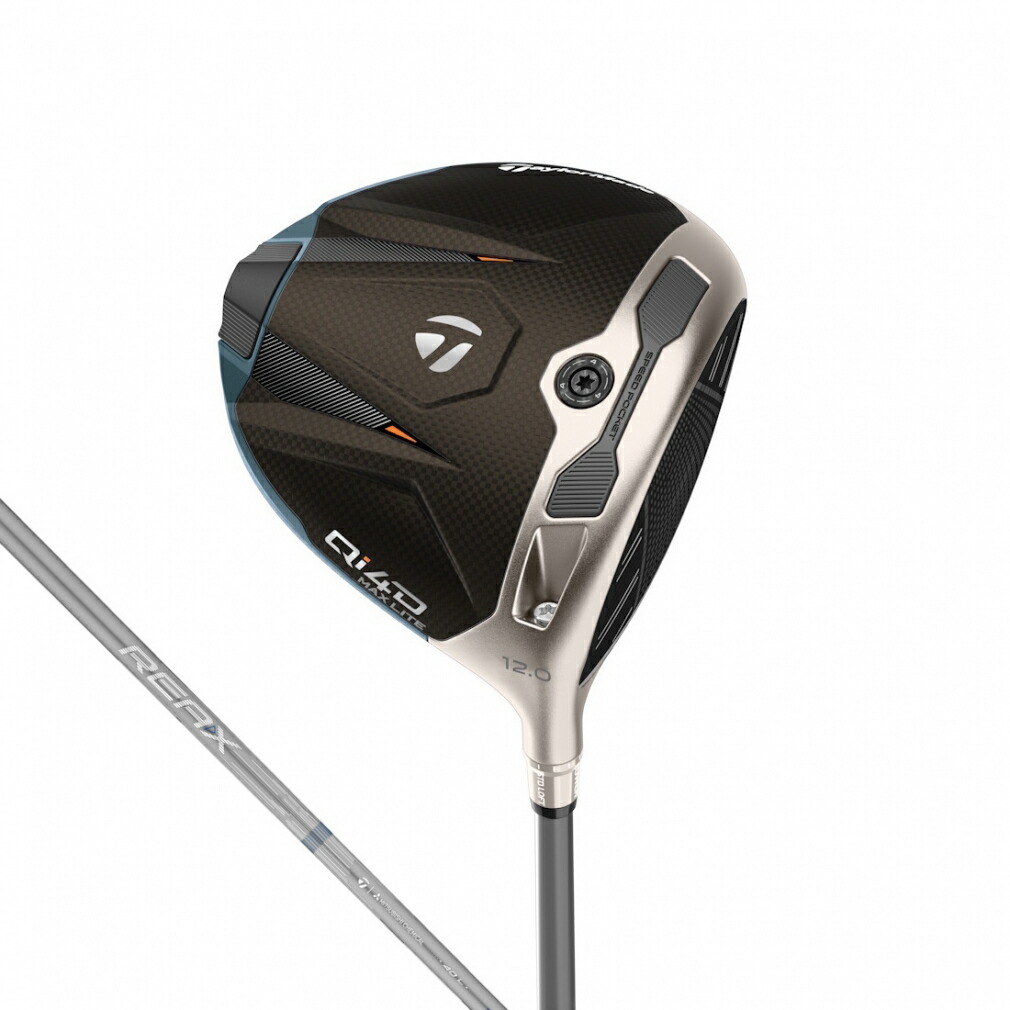 テーラーメイド レディース Qi4D Max LITE ゴルフ ドライバー REAX MR40 12ﾟ 2026年モデル TaylorMade｜GORA店 Supported by GOLF5 44,880円