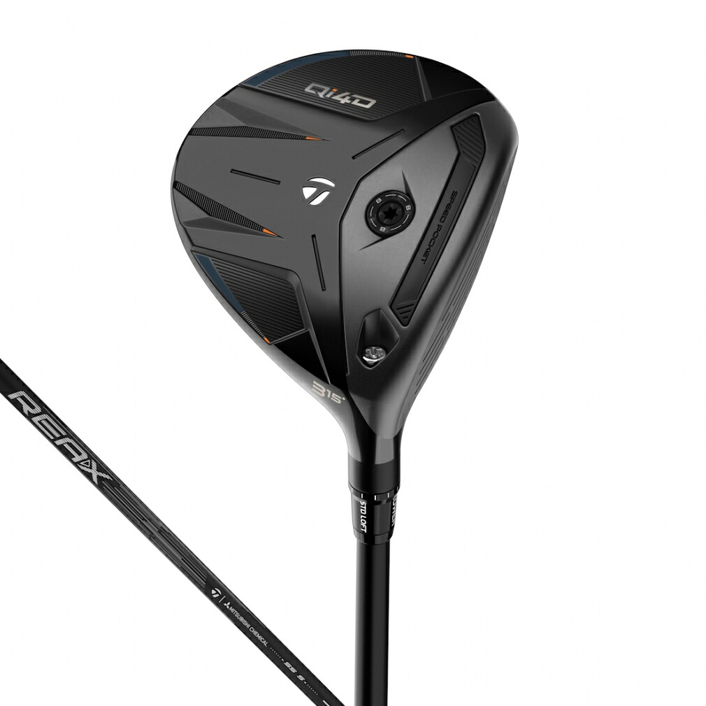 テーラーメイド Qi4D ゴルフ フェアウェイウッド REAX 65 S 2026年モデル メンズ TaylorMade