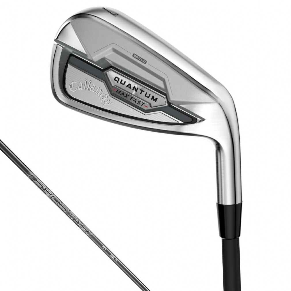 キャロウェイ QUANTUM MAX FASTアイアン ゴルフ SPDSTAR 50 R SW 56.0ﾟ 2026年モデル メンズ Callaway