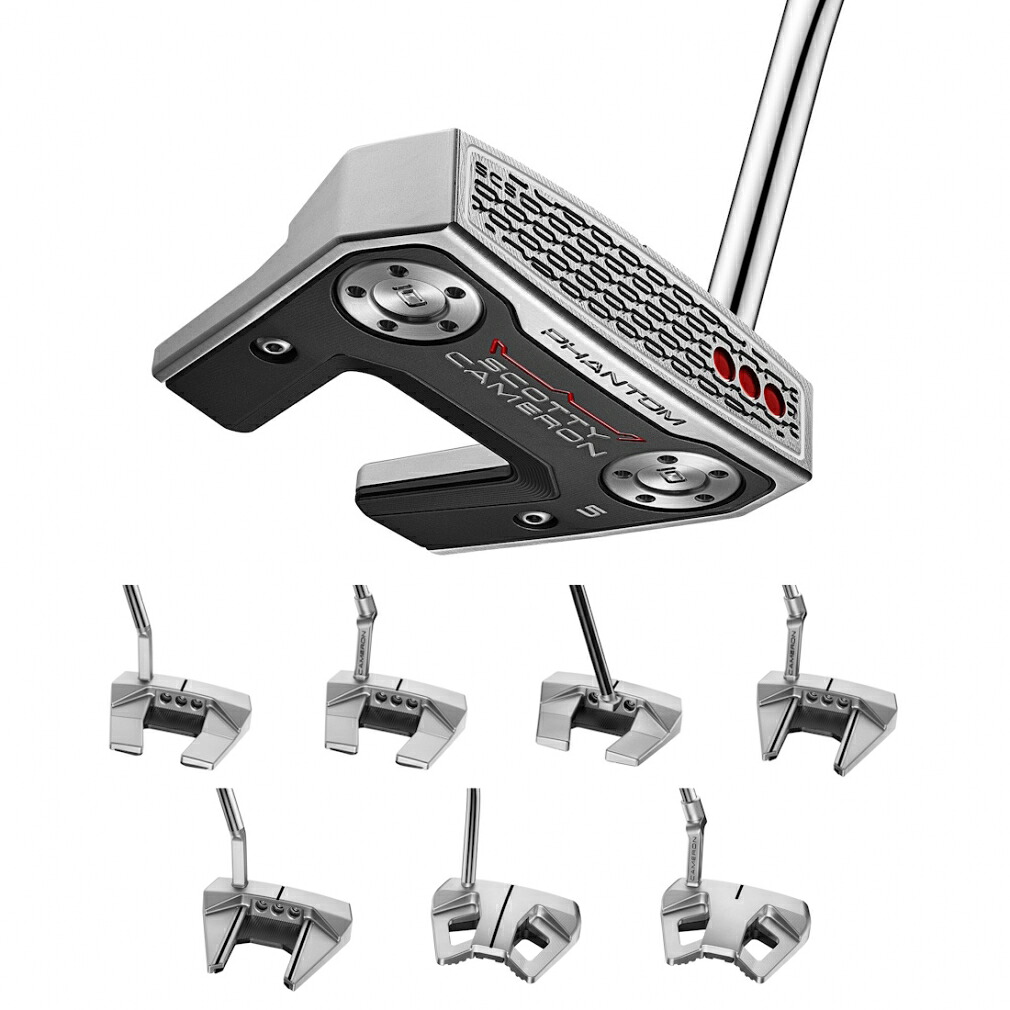 スコッティキャメロン PHANTOM ゴルフ パター 2026年モデル メンズ SCOTTY CAMERON