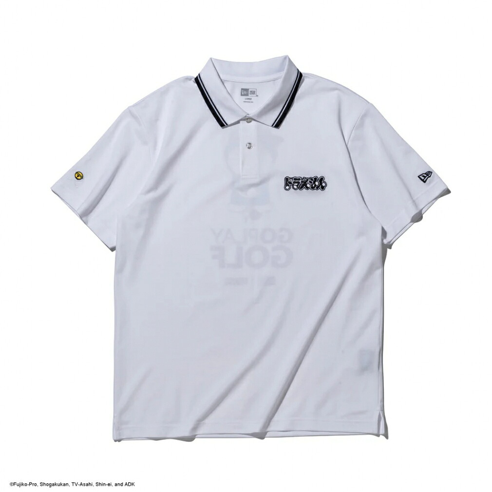 ニューエラ ゴルフウェア 半袖シャツ 秋 冬 GF SS POLO SHIRTS DORAEMON GPG WHI (14935370) メンズ NEW ERA｜GORA店 Supported by GOLF5
