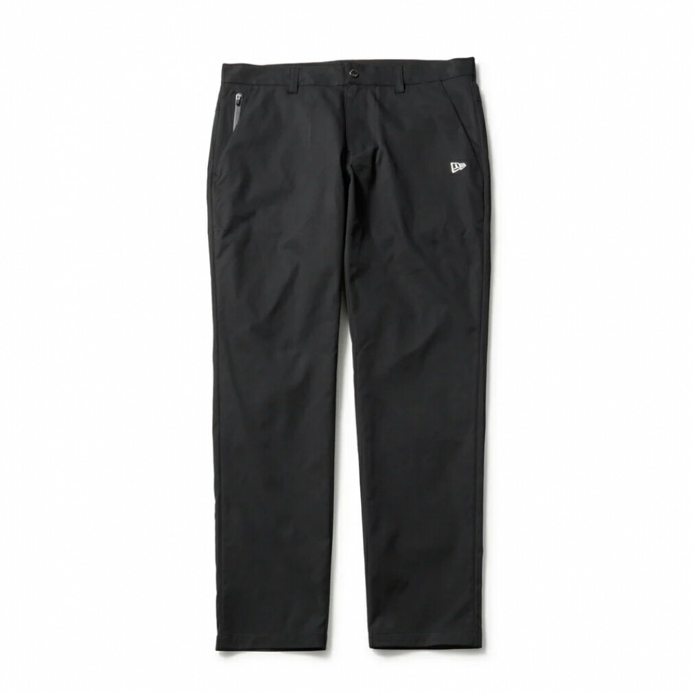 ニューエラ ゴルフウェア スラックス 春 夏 GF TAPERED STRETCH PT SIDE LOGO BLK (14859905) メンズ NEW ERA