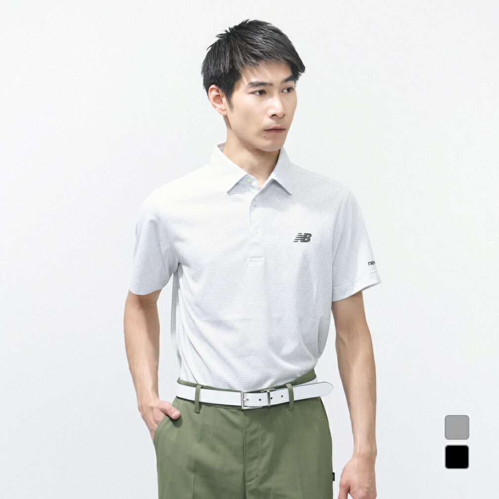 ニューバランス ゴルフウェア 半袖シャツ 春 夏 S/SLEEVE COLLAR SHIRT (0126168011) メンズ New Balance