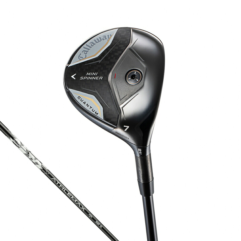 【予約受付中】 キャロウェイ QUANTUM MINI SPINNERフェアウェイウッド ゴルフ ATHLEMAX 60 S 2026年モデル メンズ Callaway