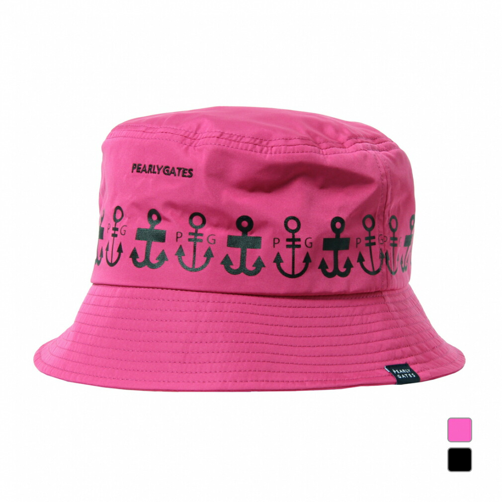 パーリーゲイツ ゴルフウェア ハット 秋 冬 ロゴアンカー柄HAT (0535287825) PEARLY GATES