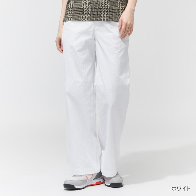 セントアンドリュース レディース ゴルフウェア ロングパンツ 春 夏 ドビーストライプパンツ カジュアル (0436131552) St ANDREWS｜GORA店 Supported by GOLF5
