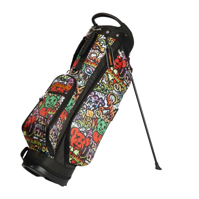 ラウドマウス Doodle bears (LM-CB0031) ゴルフ キャディバッグ 8.5型 Loudmouth|GORA店 Supported by GOLF5