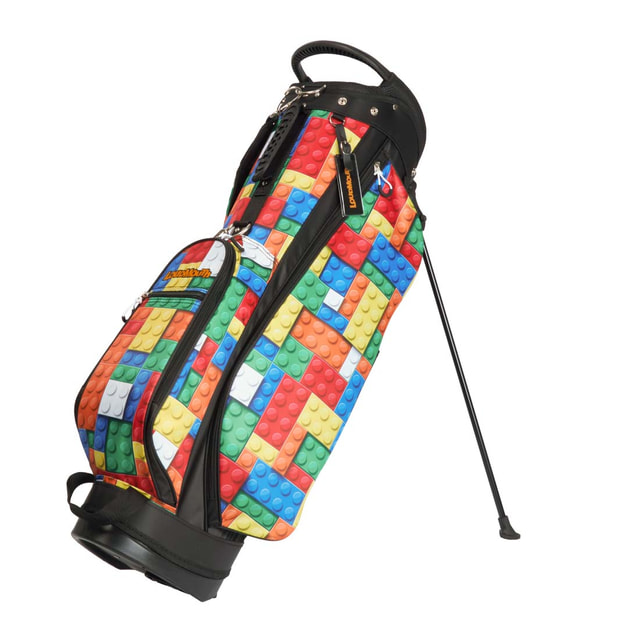 ラウドマウス Block Rush (LM-CB0031) ゴルフ キャディバッグ 8.5型 Loudmouth|GORA店 Supported by GOLF5