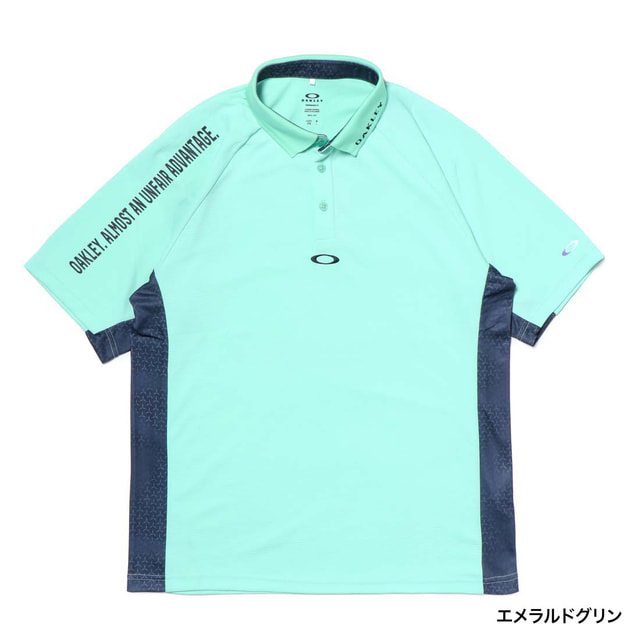 オークリー ゴルフウェア 半袖シャツ 春 夏 HEAT BLOCK IRONCLAD POLO (FOA409097) メンズ OAKLEY|GORA店 Supported by GOLF5