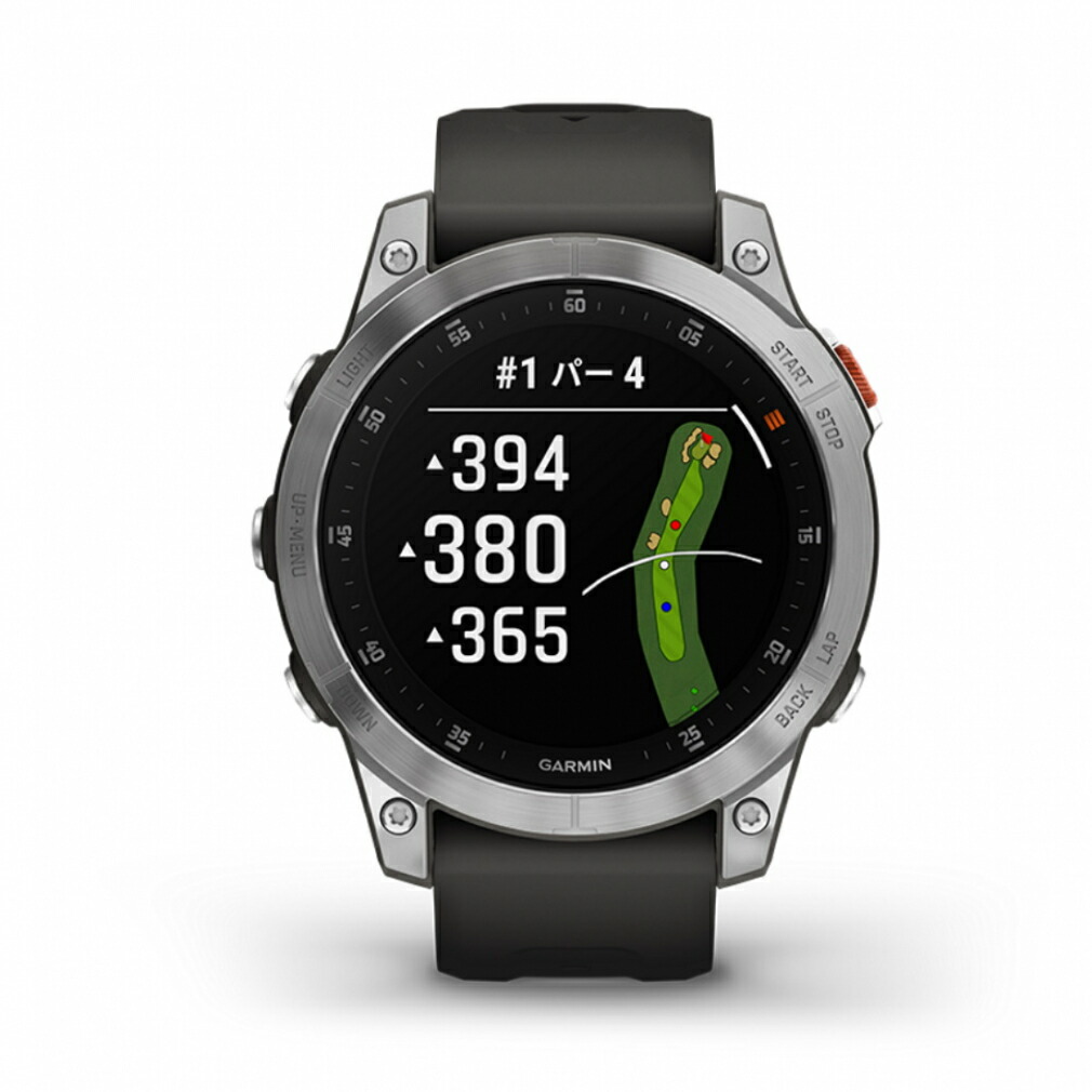 GARMIN ガーミン　距離計 楽天市場】距離計 ガーミン epix Steel/Graphite エピックス