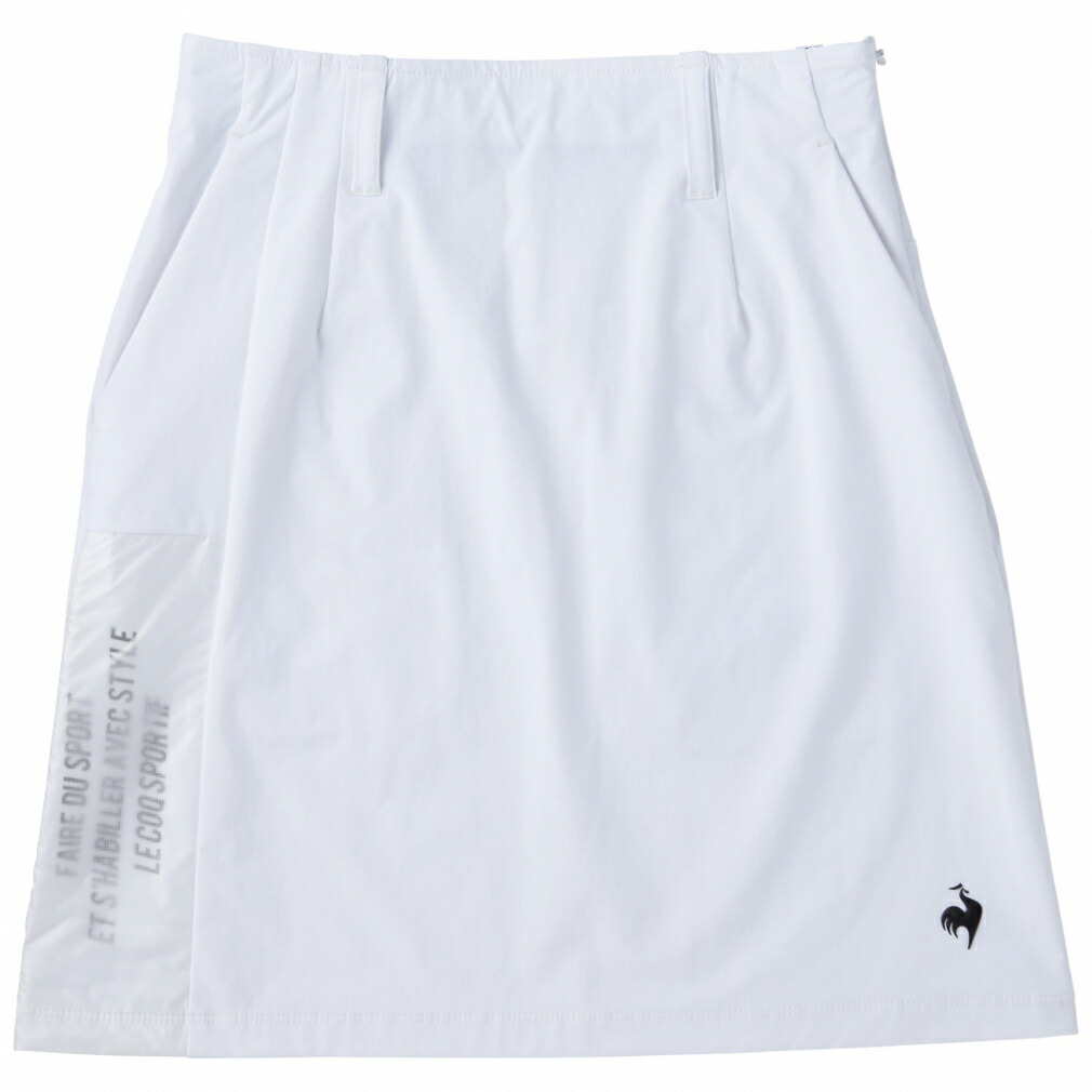 ルコックゴルフ レディース ゴルフウェア スポーティなスカート スカート Le Golf Qgwtjew ゴルフ ハイウエストでスタイルアップ効果 夏 Coq 春