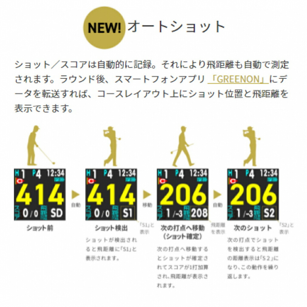 77%OFF!】 グリーンオン ザ ゴルフウォッチ ノルム2プラス G020W ゴルフ 距離測定器 距離計 時計 ナビ GPS GPSナビ みちびき  GREEN ON fucoa.cl