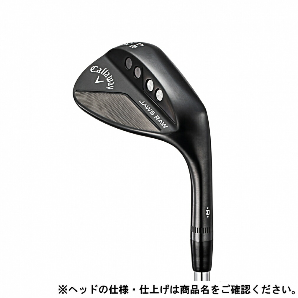 洗濯機可 ☆新品☆Callaway ウェッジ JAWS RAW ブラック 58° 8Z - クラブ